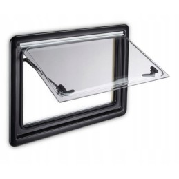 Hinged window with double roller blind Seitz S4 300 x 500 mm Dometic