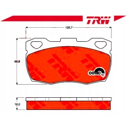 Land rover front defender brake pads 2 2 4 0