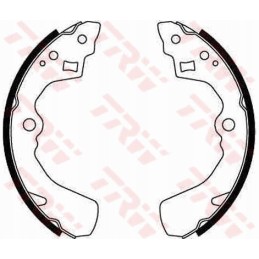Brake shoes rear 1 3gl 200x30