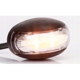 Yellow LED marker lamp FT 012 with side marker