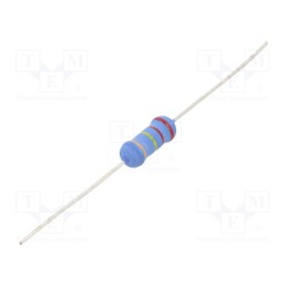 10 pcs x TE Connectivity - 3-1625890-0 - Resistor: metal oxide, 220kΩ, 2W, ±5%, Ø5x12mm, -55÷155°C