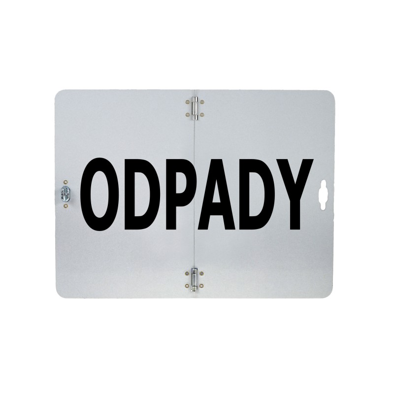 Waste board 400x300, folded vertically