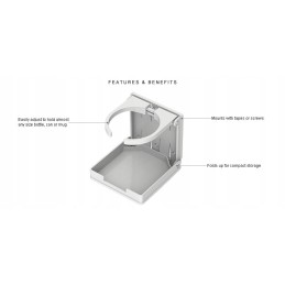 Foldable drink holder