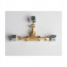 Tee connector for LPG PVC hose 8 8 8 mm gasbank