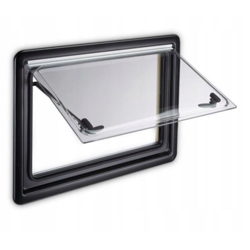 Hinged window with double roller blind 1200x500mm Dometic