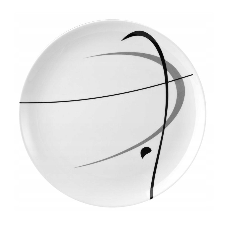 Tourist camping melamine dinner plate serenade oe25 cm brunner