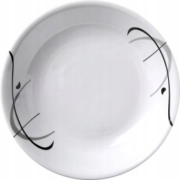 Tourist camping deep melamine plate Serenade oe21 cm Brunner