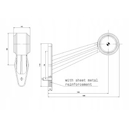 Fristom ft 009 e led diagonal marker lamp