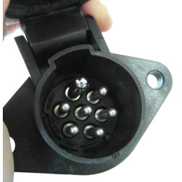 Trailer socket 7 pins 24n 24v European type