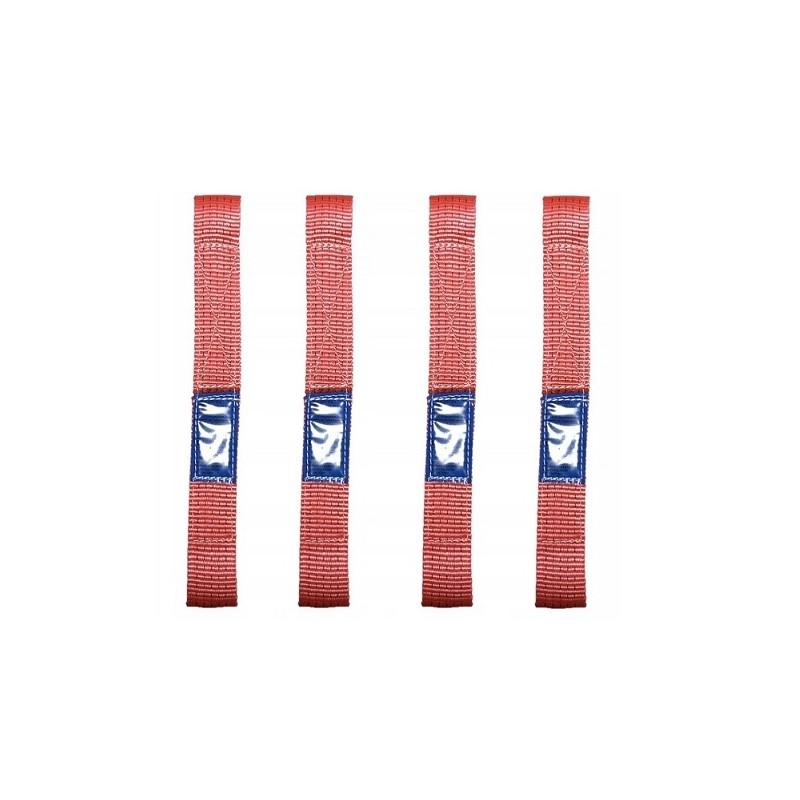 4 harness straps for Lohr tow truck, red