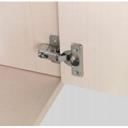 Metal furniture hinge for trailer cabinets, 1 pc
