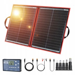 Portable solar photovoltaic panel 110w 12v
