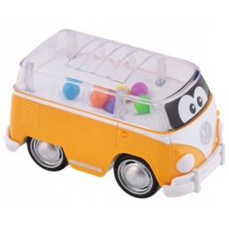 VW bus samba poppin jumping balls yellow toy