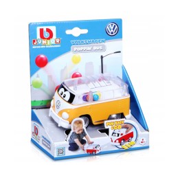VW bus samba poppin jumping balls yellow toy