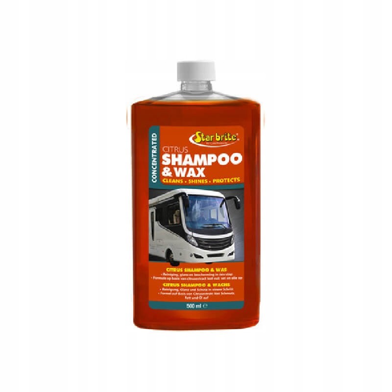 Shampoo with wax 0 5l Star Brite for a camper