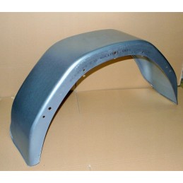 Sheet metal fender 14 wheel 15 for trailers, wheel arch