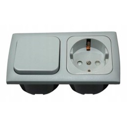 C line switch, socket, isobox frame, sz