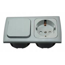 Camper switch, socket frame, haba