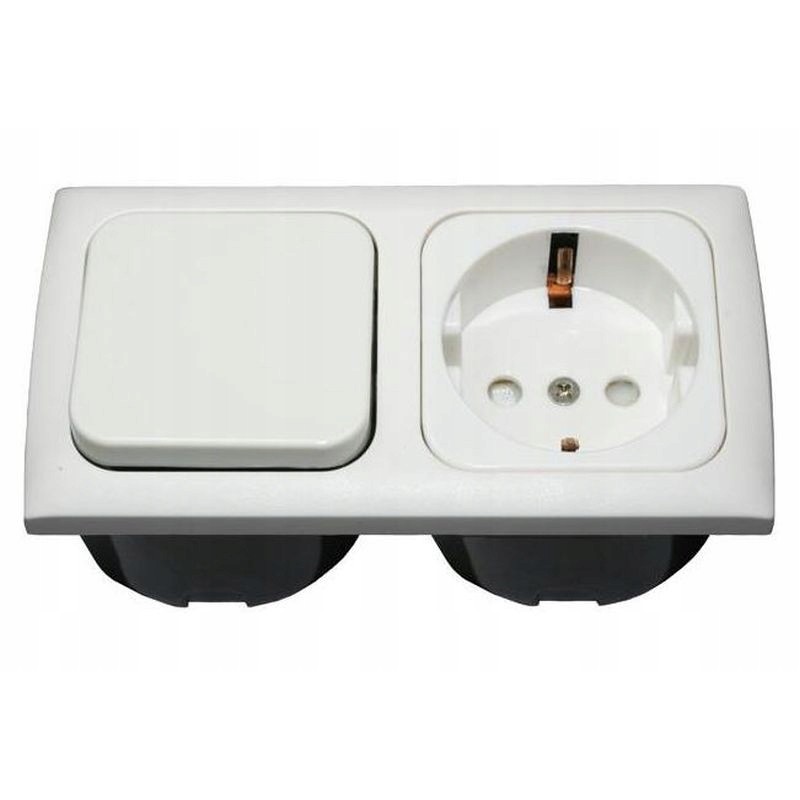 Camper switch, socket frame, haba