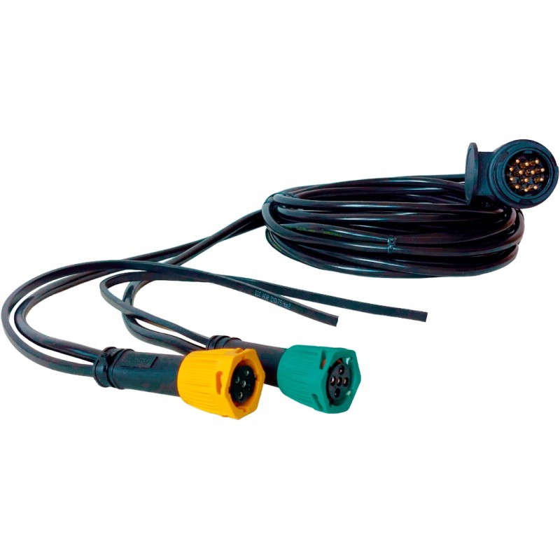 Installation harness, trailer wires, 13-pin plug, 5m cable for marker