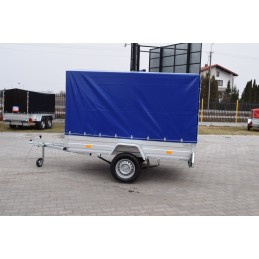 2 x stamped metal fenders, 13-14 inch wheels, metal trailer