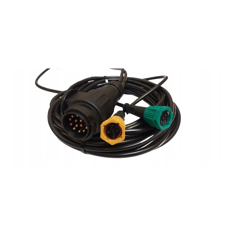 Ready installation, trailer wiring harness, 13 pin bayonet 5 pin plug