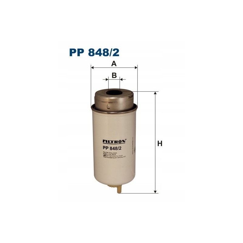 Fuel filter filtron pp 848 2