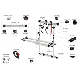 Fiamma Ducato Boxer Jumper 20 bicycle rack