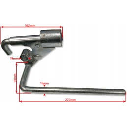 Trailer side lock clasp HL HW left