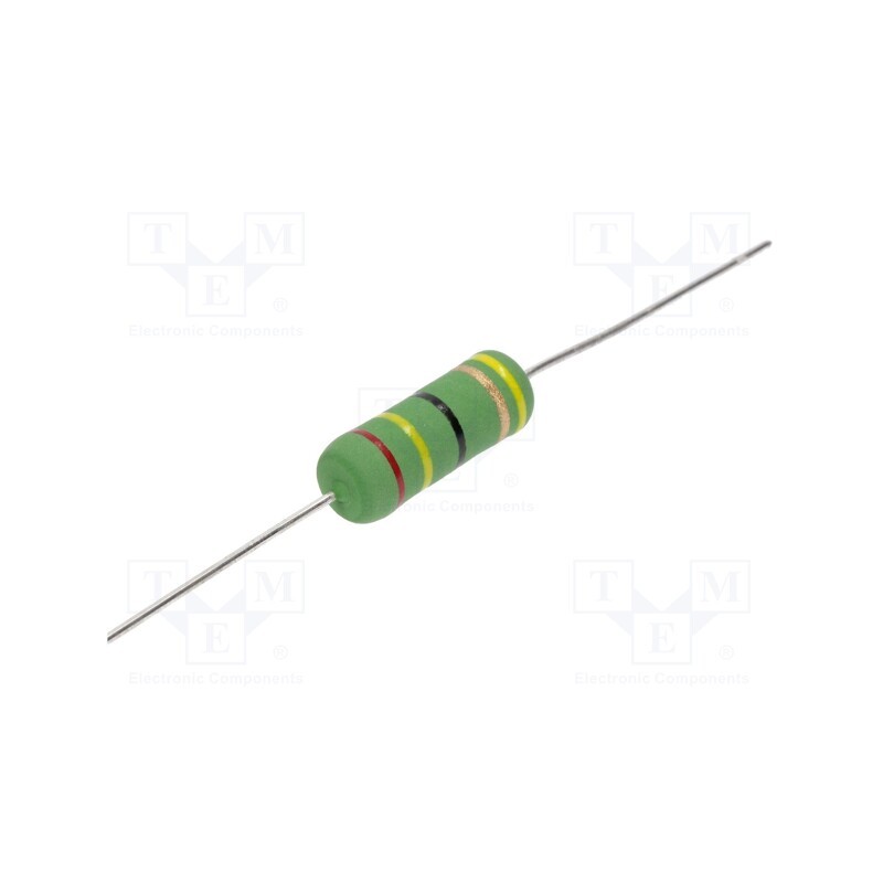 10 pcs x ROYAL OHM - KNPA3WJ0330AA9 - Resistor: wire-wound, high voltage, THT, 33Ω, 3W, ±5%, Ø6.5x17.5mm