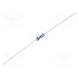 10 pcs x VISHAY - MRS25000C6203FCT00 - Resistor: thin film, THT, 620kΩ, 600mW, ±1%, Ø2.5x6.5mm, 50ppm/°C