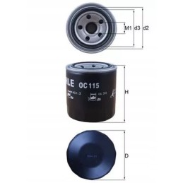 Oil filter chrysler sebring honda accord viii accord x city odyssey