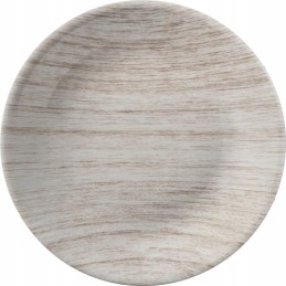 Deep sequoia brunner melamine plate