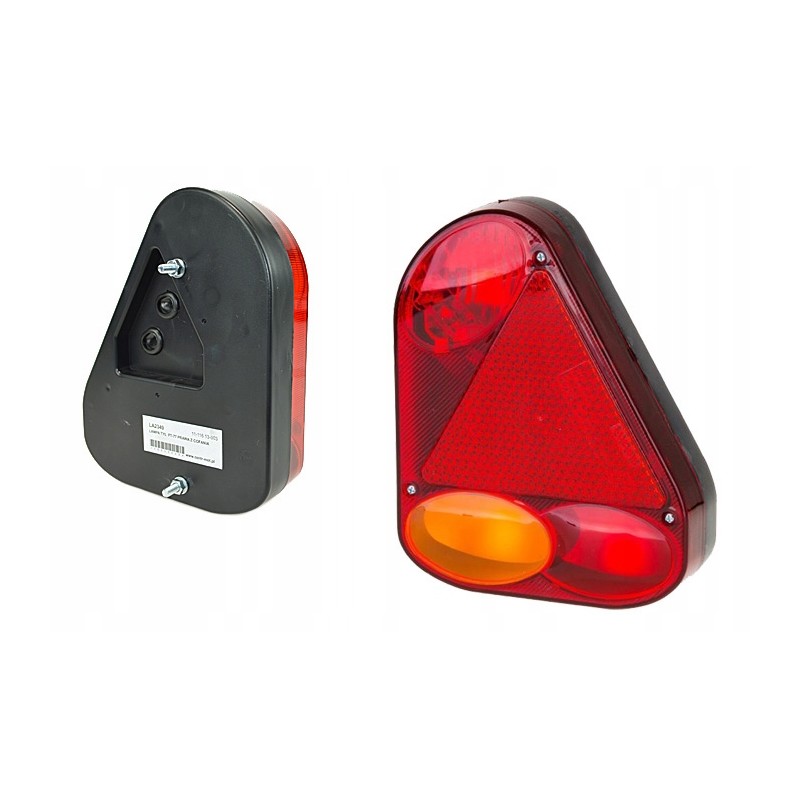 Rear lamp for FT 077 Chariot trailer, right