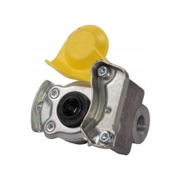 Cable connector m16x1 5 soft yellow auto