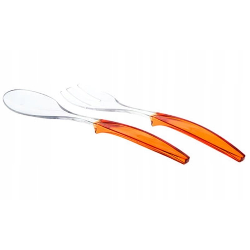 Gimex melamine salad cutlery, orange