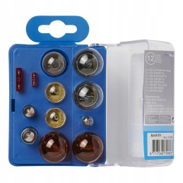 Set of spare bulbs for car trailers