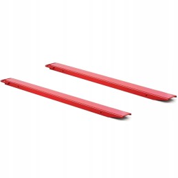 Extensions for forklift crane forks, open, 100 x 60 mm, length 1830