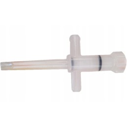 Pass-through drain valve for a camper trailer