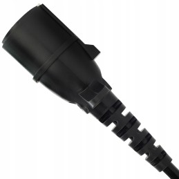 Spiral cable for trailer, 7 pin plug, type n 4, 5 m
