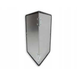 The foldable ad board is solid, strong and durable