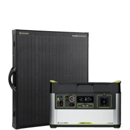 Mobile silent odorless solar generator 91ah 4x4