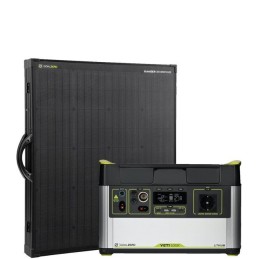 Mobile silent odorless solar generator 91ah 4x4