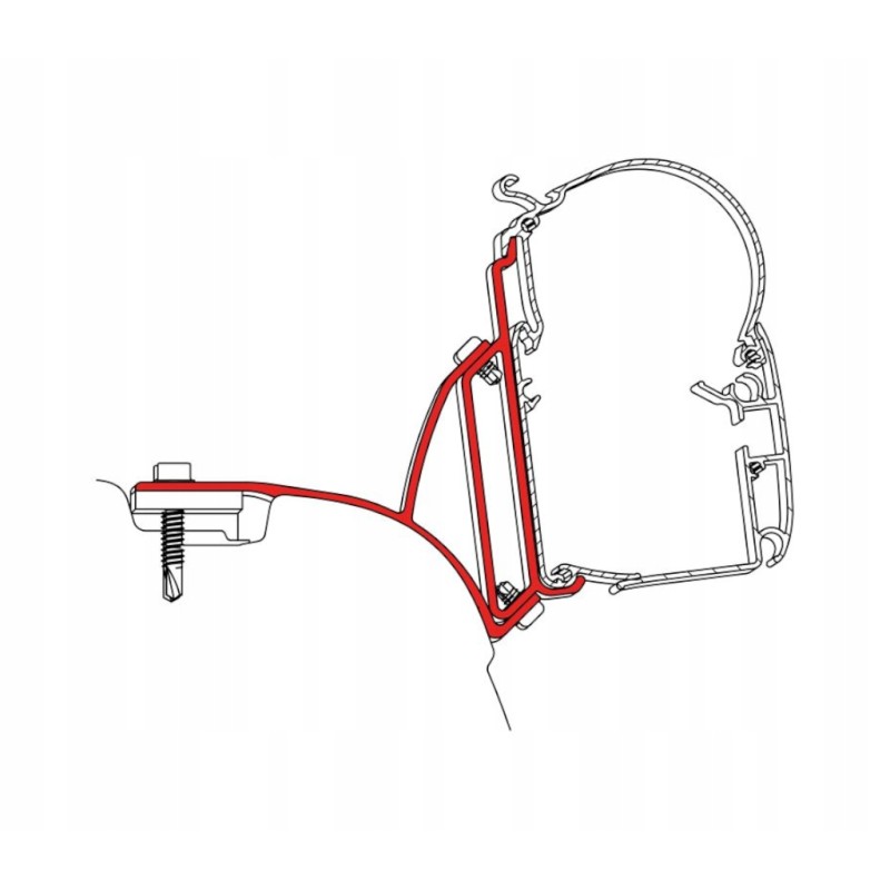 Adapter for awning pw vivaro traffic talento nv300