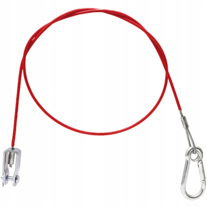 A cable securing the granite against tearing