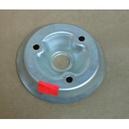Metal support wheel disc for an unknown trailer