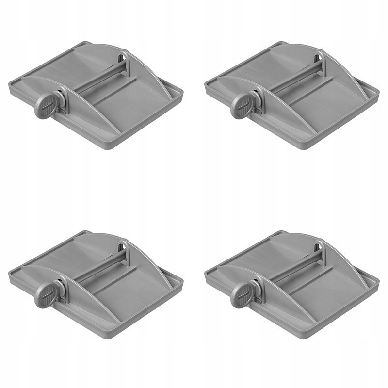 Pad feet for caravan supports