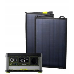 Mobile silent odorless solar generator 42ah 4x4