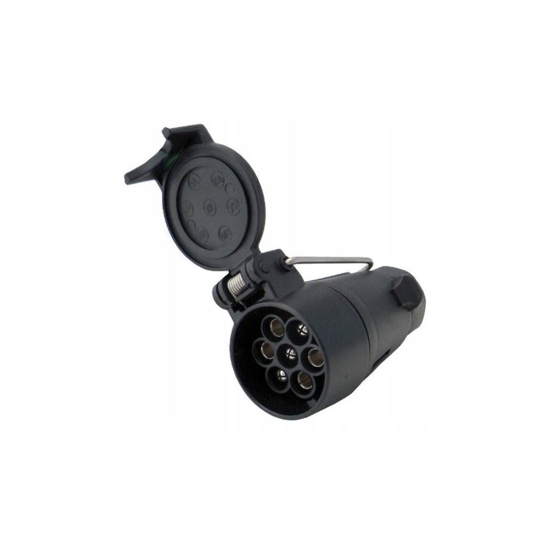 The 7-pin socket on the trailer is durable