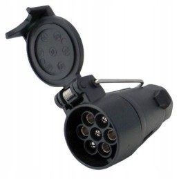 The 7-pin socket on the trailer is durable